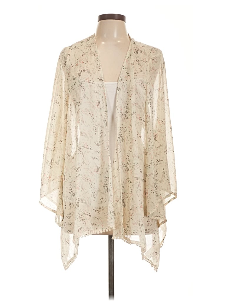 Pre-owned Maurices Kimono In Ivory