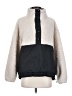 Lou & Grey 100% Polyester Color Block Gray Coat Size S - photo 1