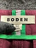Boden Solid Burgundy Casual Pants Size 8L - photo 7