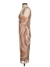 AFRM Graphic Tan Cocktail Dress Size S - photo 5