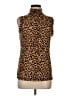 April Brown Sleeveless Top Size M - photo 1