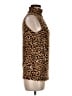 April Brown Sleeveless Top Size M - photo 4