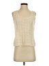 St. John Ivory Sleeveless Blouse Size S - photo 1