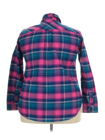 Duluth Trading Co. Long Sleeve Button-Down Shirt (view 2)