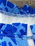 Unbranded Tie-dye Blue Cocktail Dress Size XL - photo 8