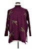 Entro Animal Print Purple Pullover Sweater Size XL - photo 1