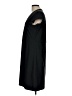 L.L.Bean Solid Black Casual Dress Size L - photo 5