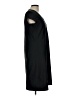 L.L.Bean Solid Black Casual Dress Size L - photo 4