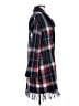 Tahari Plaid Blue Coat Size M - photo 4