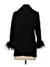 Sleeper 100% Viscose Black 3/4 Sleeve Button-Down Shirt Size XS - photo 2