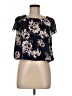 Xhilaration 100% Polyester Black 3/4 Sleeve Blouse Size M - photo 1