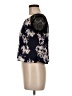 Xhilaration 100% Polyester Black 3/4 Sleeve Blouse Size M - photo 5