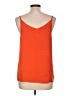 T Tahari 100% Polyester Orange Tank Top Size L - photo 2
