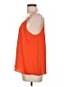 T Tahari 100% Polyester Orange Tank Top Size L - photo 5