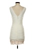 BCBGMAXAZRIA Ivory Cocktail Dress Size 4 - photo 2