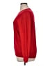 Zara 100% Lana Wool Solid Red Wool Pullover Sweater Size XL - photo 5