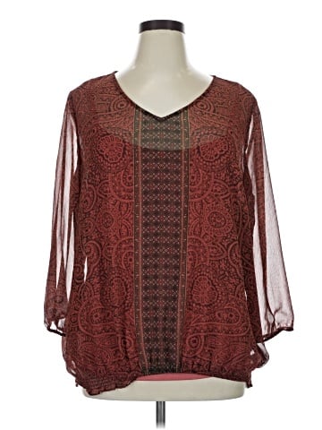Liz Claiborne 3/4 Sleeve Blouse (view 1)