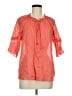 Daniel Rainn Orange 3/4 Sleeve Blouse Size M - photo 1