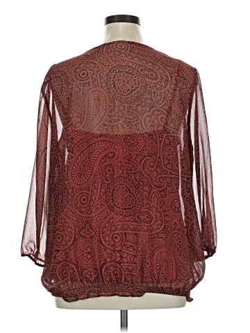 Liz Claiborne 3/4 Sleeve Blouse (view 2)
