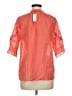 Daniel Rainn Orange 3/4 Sleeve Blouse Size M - photo 2