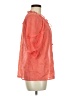 Daniel Rainn Orange 3/4 Sleeve Blouse Size M - photo 4