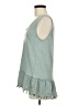 Eri + Ali Teal Sleeveless Top Size M - photo 5
