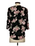 Iz Byer 100% Polyester Black 3/4 Sleeve Blouse Size S - photo 2