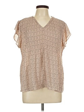 Adrianna Papell Short Sleeve Blouse