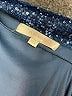 Flat White Blue Long Sleeve Blouse Size 1X - photo 7
