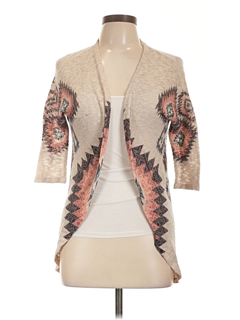 Pre-owned Ginger G Kimono In Tan