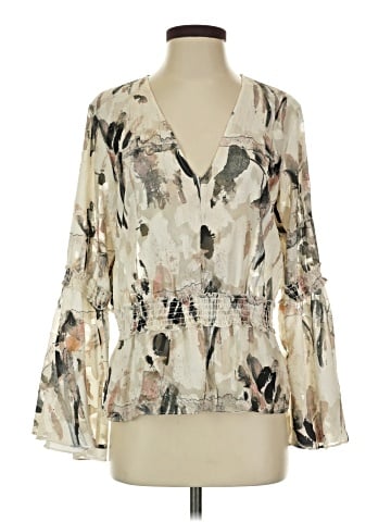 Worth New York Long Sleeve Blouse (view 1)