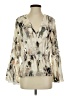 Worth New York 100% Polyester Ivory Long Sleeve Blouse Size S - photo 1