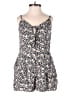 Dress Forum 100% Rayon Hearts Ivory Romper Size S - photo 1