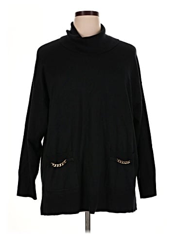 JM Collection Turtleneck Sweater (view 1)