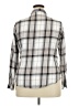Riders 100% Cotton Plaid Gray Long Sleeve Button-Down Shirt Size XXL - photo 2