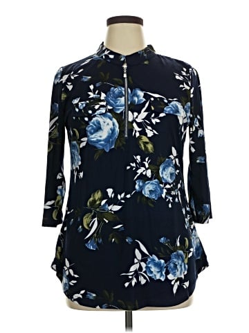 Bepei 3/4 Sleeve Blouse (view 1)