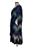 Cache Chevron-herringbone Blue Casual Dress Size L - photo 5