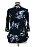Bepei Blue 3/4 Sleeve Blouse Size XL - photo 2