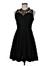Shein Hearts Black Cocktail Dress Size 6 - photo 1
