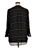 Apt. 9 100% Polyester Stripes Black 3/4 Sleeve Blouse Size XL - photo 2