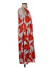 Ann Taylor 100% Polyester Tropical Orange Casual Dress Size 0 Petite - photo 4