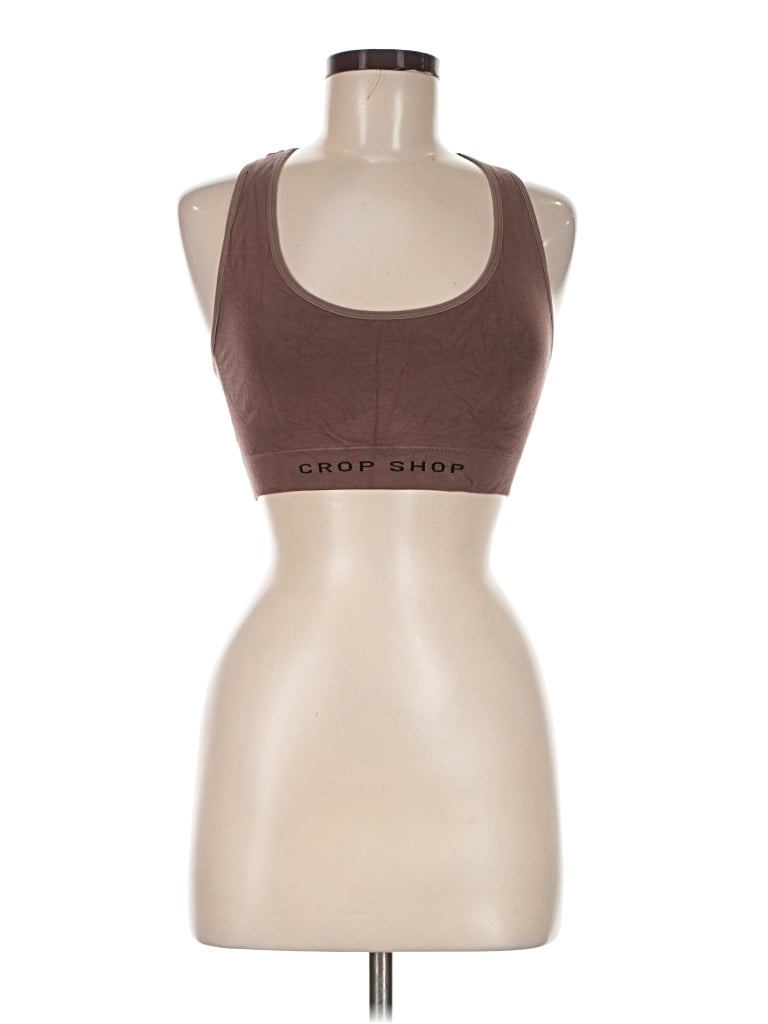 Pre-owned Assorted Brands Sports Bra In Brown