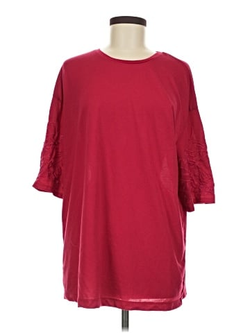 Zara W&B Collection 3/4 Sleeve T-Shirt (view 1)