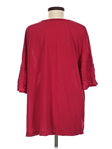 Zara W&B Collection 3/4 Sleeve T-Shirt (view 2)