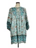 TEMOFON Paisley Teal Casual Dress Size XL - photo 1