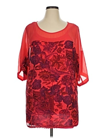 Soft Surroundings Short Sleeve Blouse (view 1)
