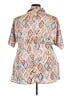 BLOOMCHIC 100% Polyester Tan Pink Kimono Size 18 - 20 - photo 2