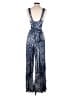 Alexis 100% Rayon Stars Blue Jumpsuit Size XS - photo 2
