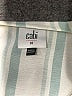 CAbi Stripes Ivory Blue Casual Dress Size M - photo 6