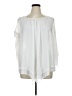 Cato 100% Polyester White 3/4 Sleeve Blouse Size XL - photo 1
